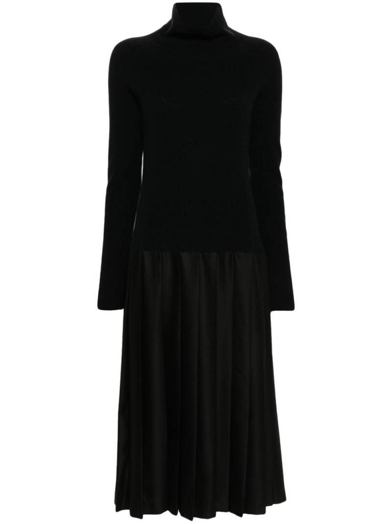 Fabiana Filippi pleated maxi dress - Black von Fabiana Filippi