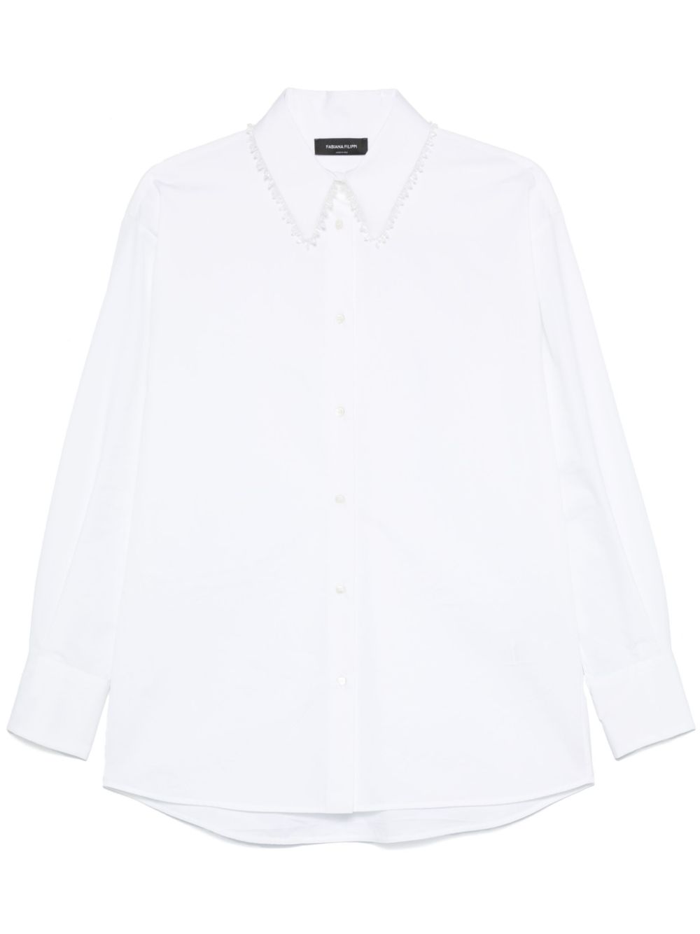 Fabiana Filippi poplin shirt - White von Fabiana Filippi