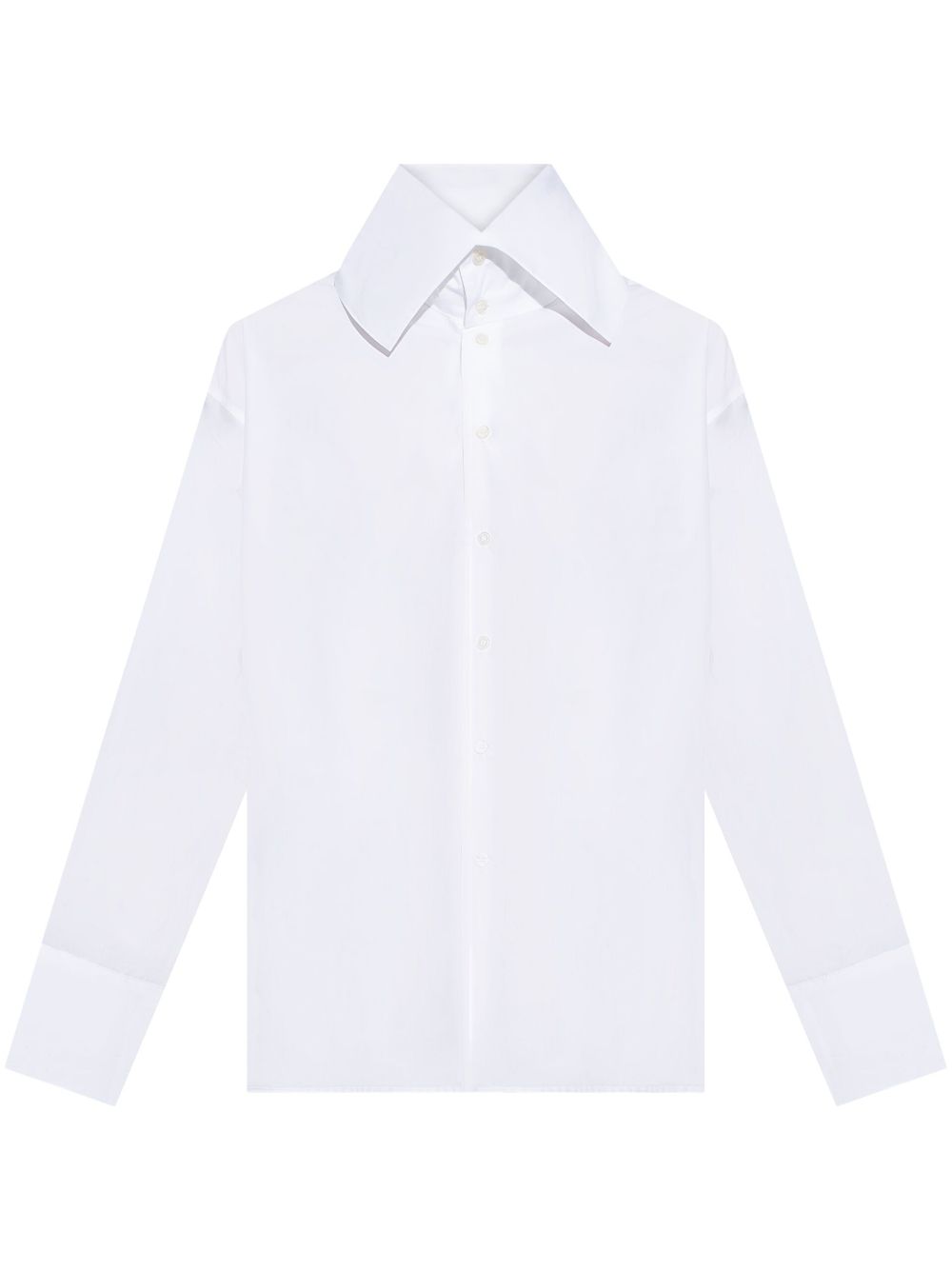 Fabiana Filippi poplin shirt - White von Fabiana Filippi