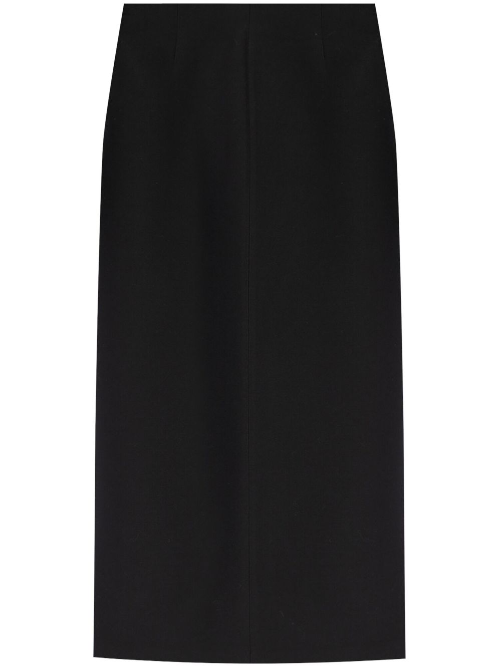 Fabiana Filippi rear-slit mid-rise maxi skirt - Black von Fabiana Filippi