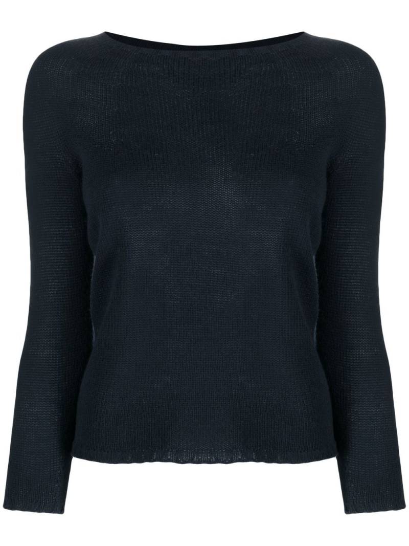 Fabiana Filippi ribbed-knit cashmere jumper - Blue von Fabiana Filippi