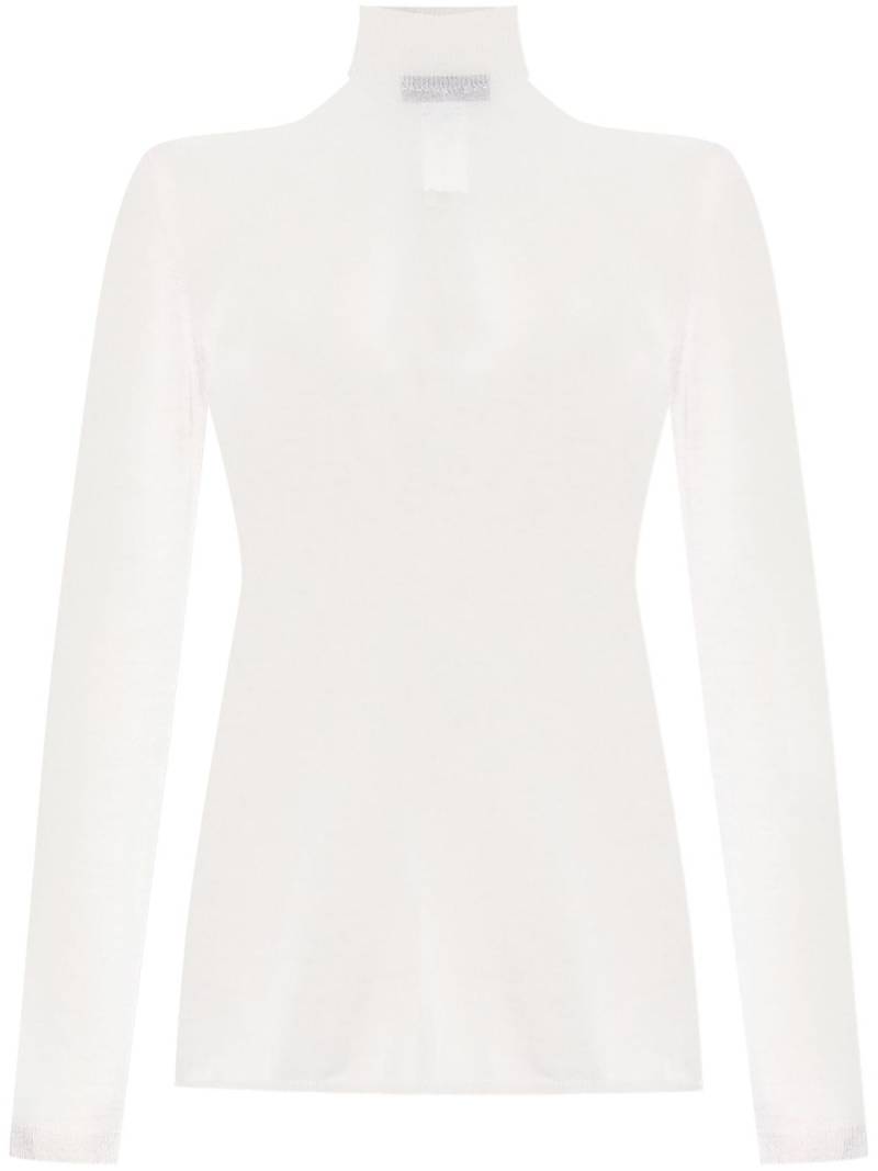 Fabiana Filippi ribbed knit turtle neck sweater - Neutrals von Fabiana Filippi