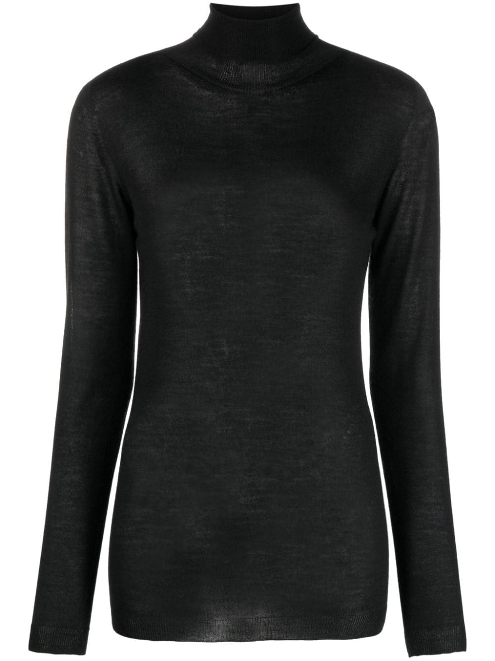 Fabiana Filippi roll-neck cashmere-silk jumper - Black von Fabiana Filippi