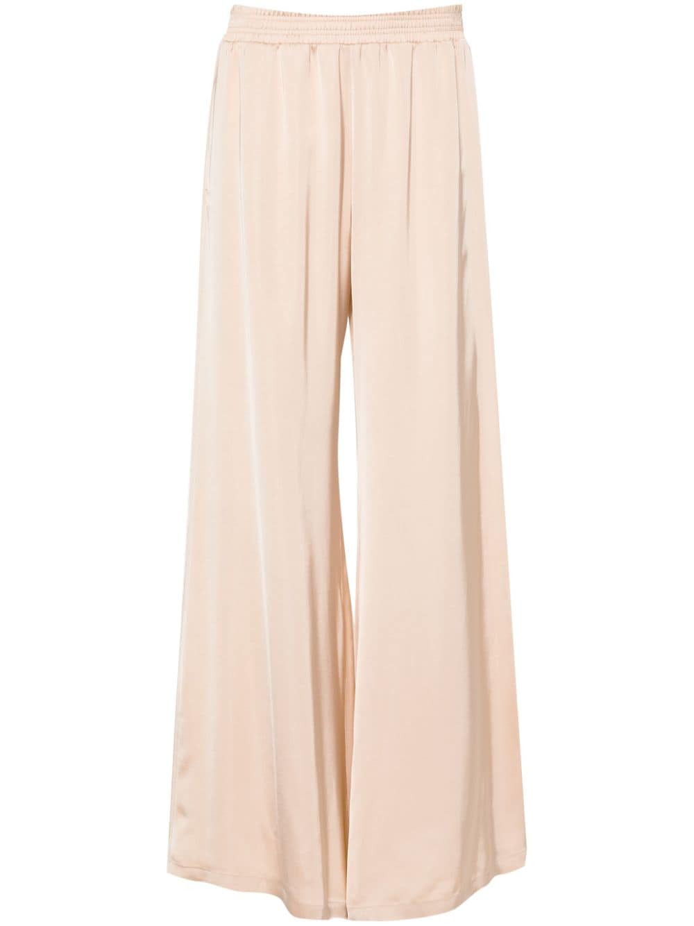 Fabiana Filippi satin wide-leg trousers - Neutrals von Fabiana Filippi