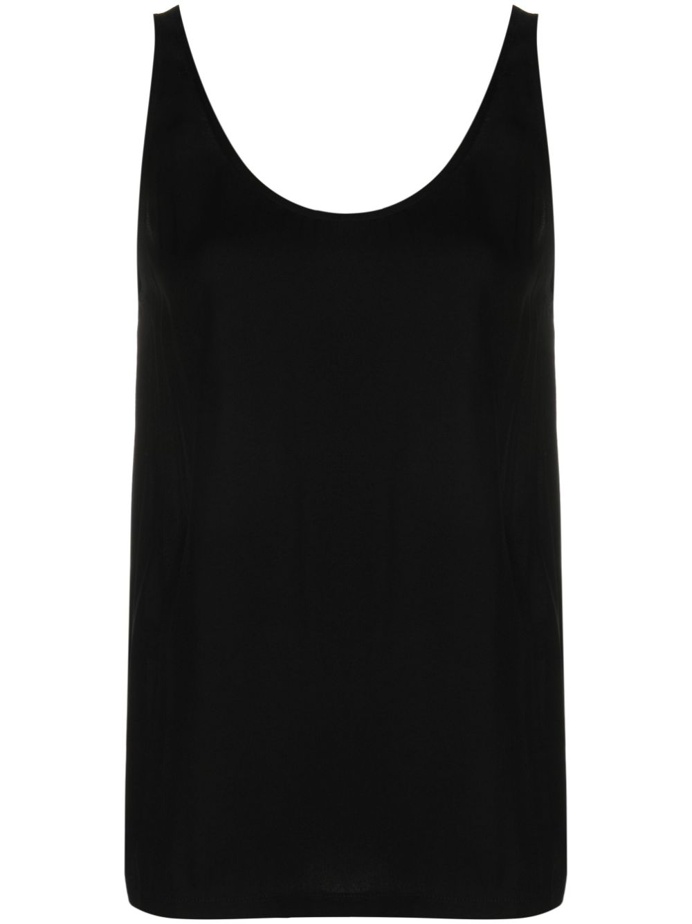 Fabiana Filippi scoop-neck sleeveless blouse - Black von Fabiana Filippi