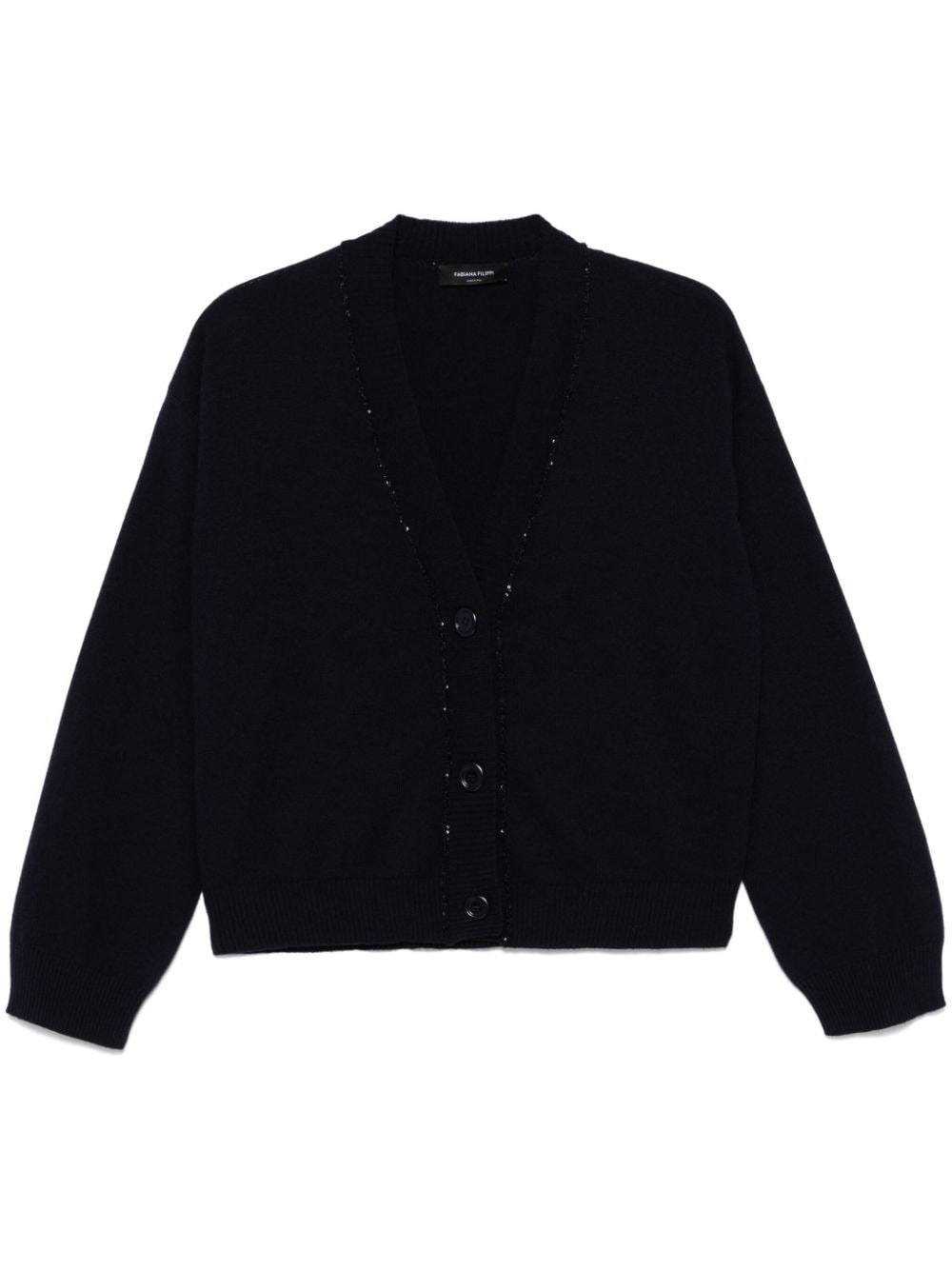 Fabiana Filippi sequin-detailed cardigan - Blue von Fabiana Filippi