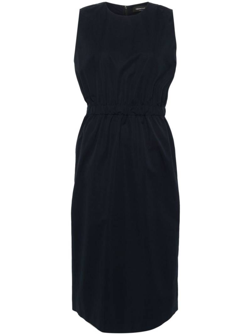 Fabiana Filippi sleeveless cotton midi dress - Blue von Fabiana Filippi