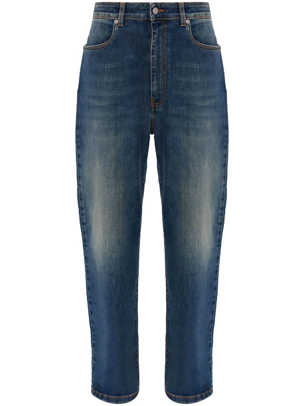 Fabiana Filippi stretch-cotton straight-leg jeans - Blue von Fabiana Filippi