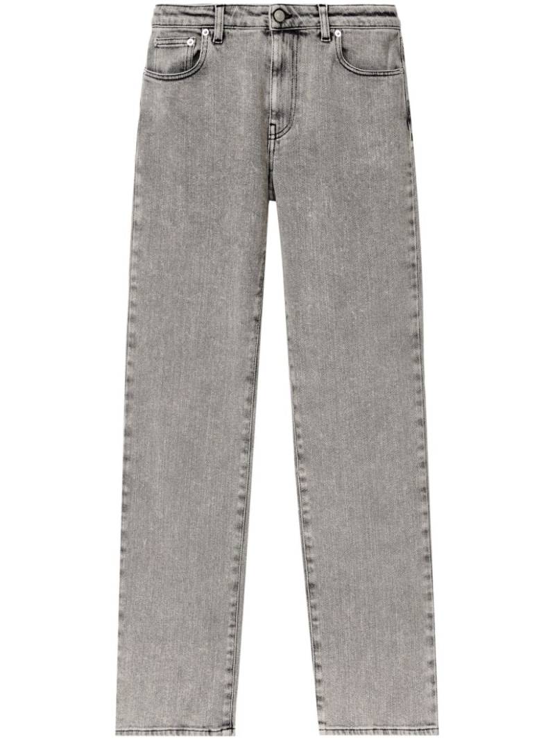 Fabiana Filippi stretch-cotton straight-leg jeans - Grey von Fabiana Filippi