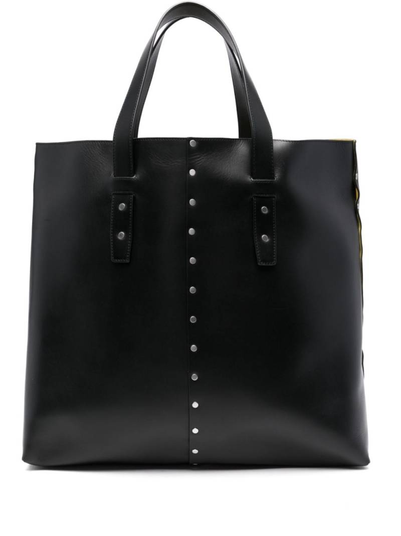 Fabiana Filippi stud-embellished leather tote bag - Black von Fabiana Filippi