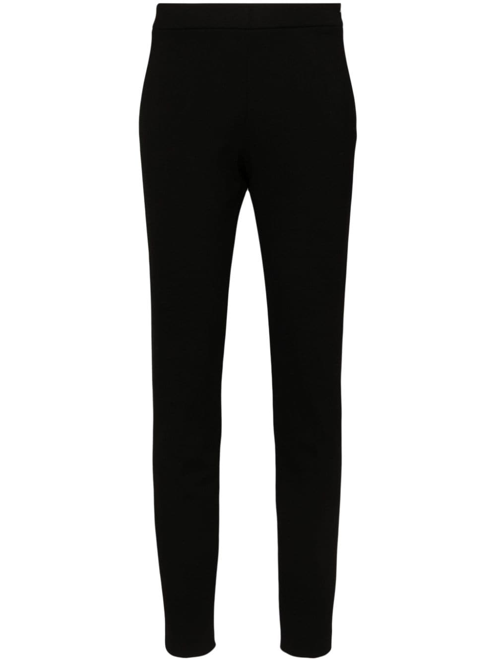 Fabiana Filippi tapered jersey trousers - Black von Fabiana Filippi