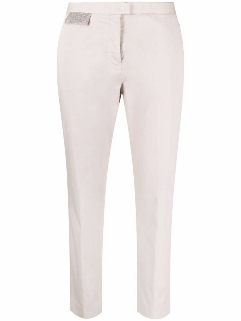 Fabiana Filippi tapered tailored trousers - Neutrals von Fabiana Filippi