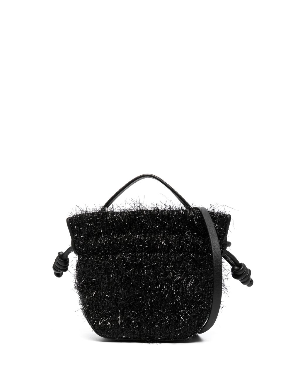 Fabiana Filippi textured crossbody bag - Black von Fabiana Filippi