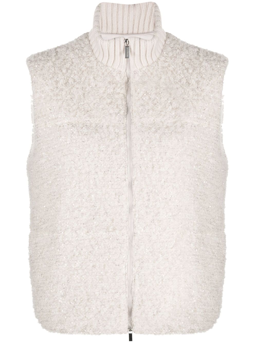 Fabiana Filippi textured-finish gilet - Neutrals von Fabiana Filippi