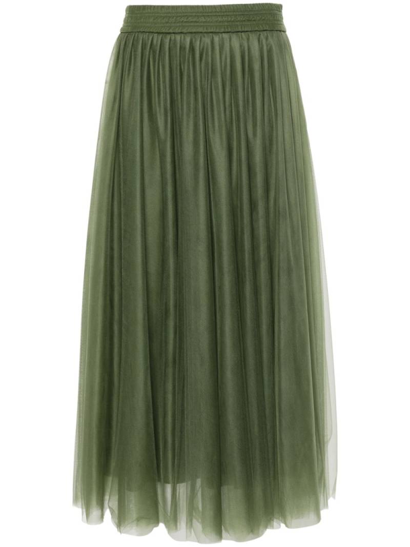 Fabiana Filippi tulle midi dress - Green von Fabiana Filippi