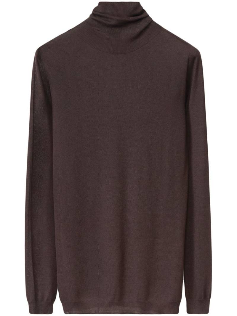 Fabiana Filippi turtleneck sweater - Brown von Fabiana Filippi