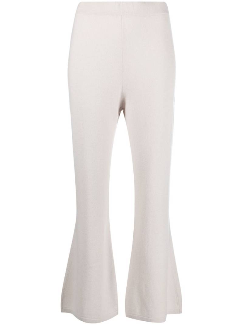 Fabiana Filippi virgin wool-cashmere flared trousers - Neutrals von Fabiana Filippi