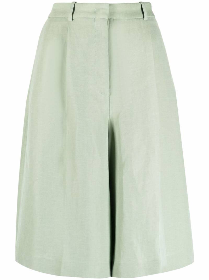 Fabiana Filippi wide-leg Bermuda shorts - Green von Fabiana Filippi