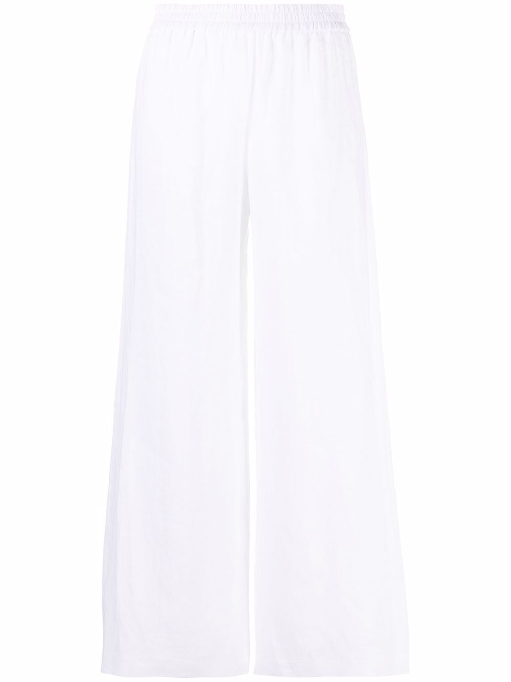 Fabiana Filippi wide-leg elasticated-waistband trousers - White von Fabiana Filippi