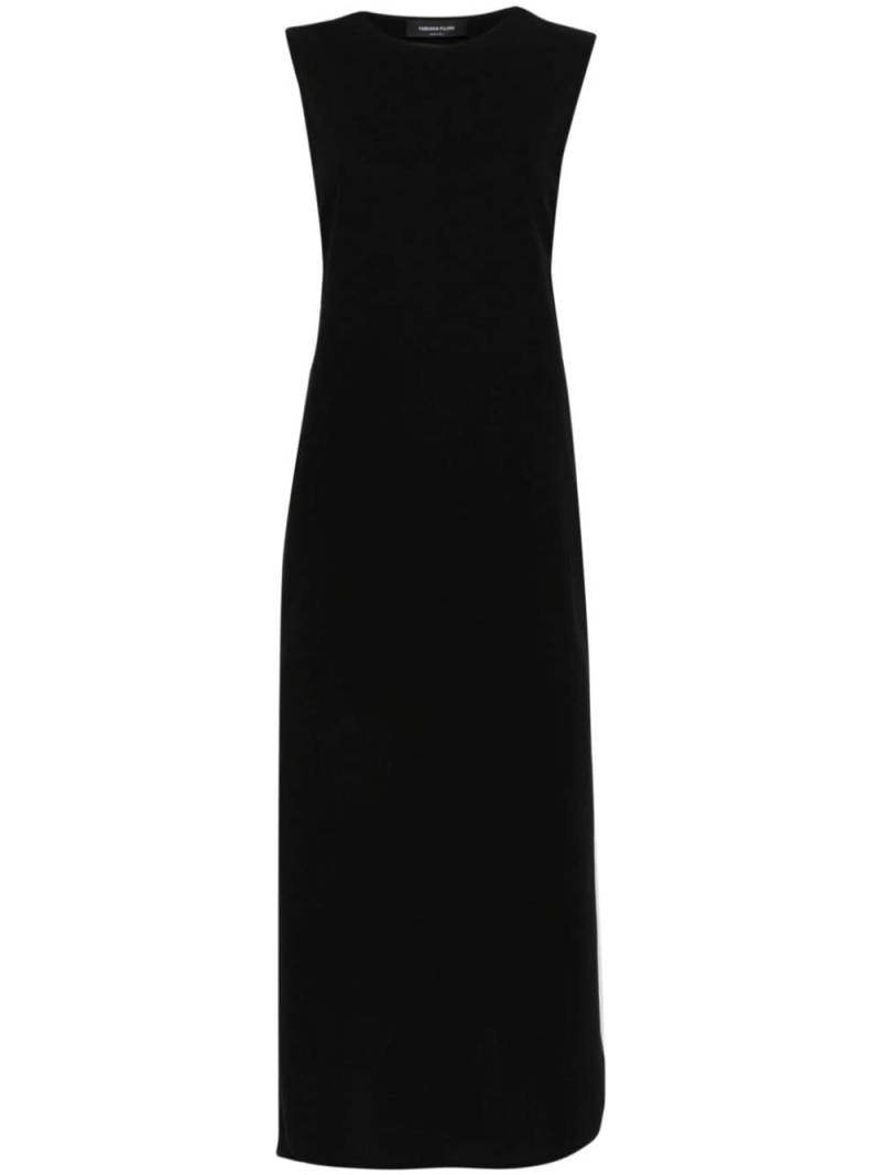 Fabiana Filippi wool midi dress - Black von Fabiana Filippi