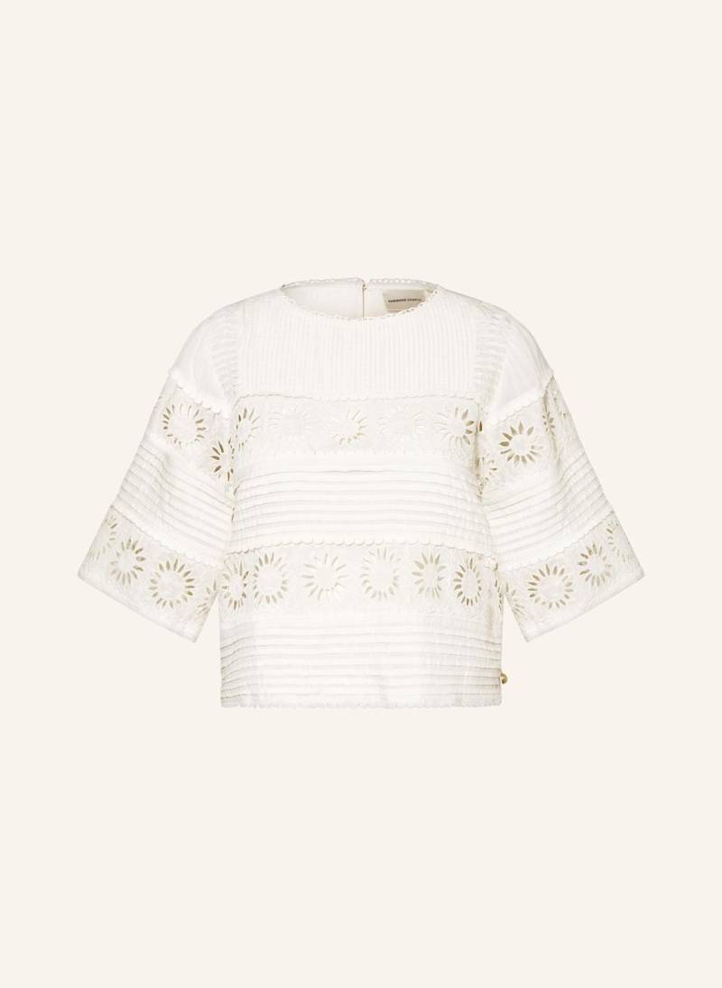 Fabienne Chapot Blusenshirt Mit Lochspitze weiss von Fabienne Chapot