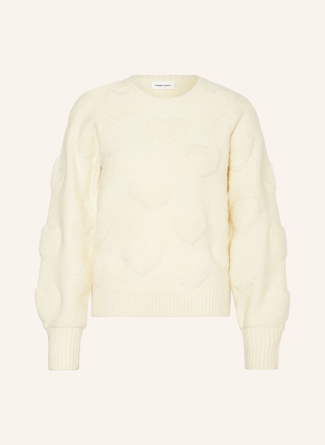 Fabienne Chapot Pullover Bibian weiss von Fabienne Chapot