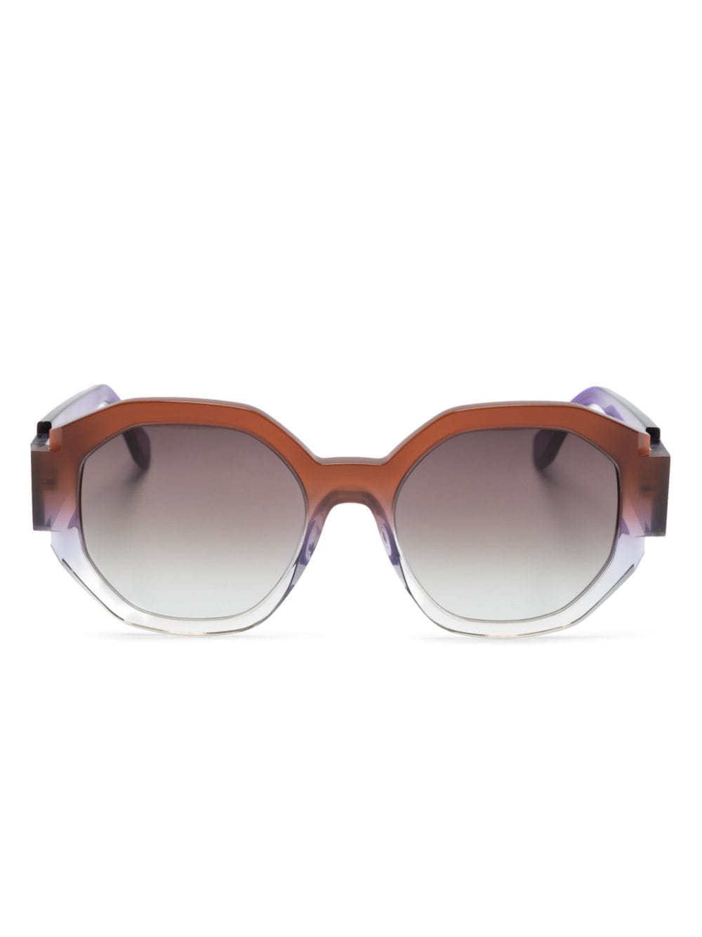 Face À Face Notchi 2 geometric-frame sunglasses - Purple von Face À Face