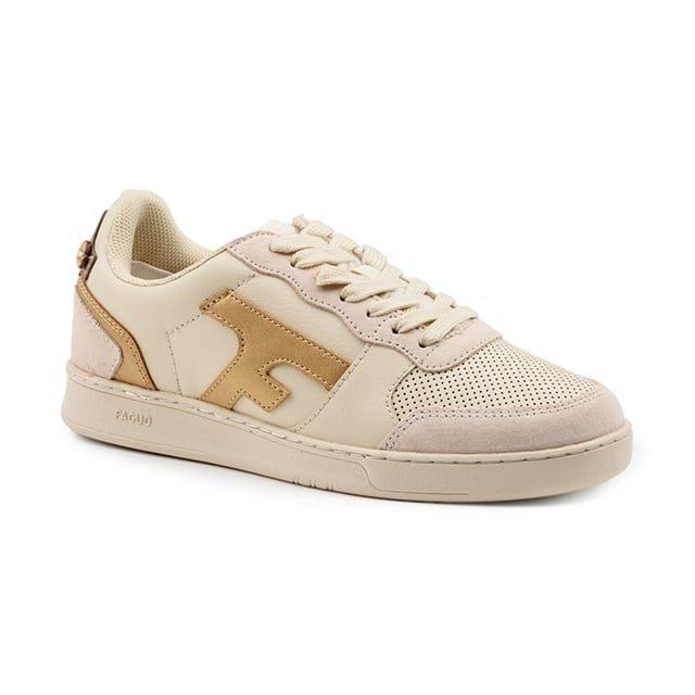 Faguo - Hazel Leather suede-36, für Damen, Écru, Größe 36 von Faguo