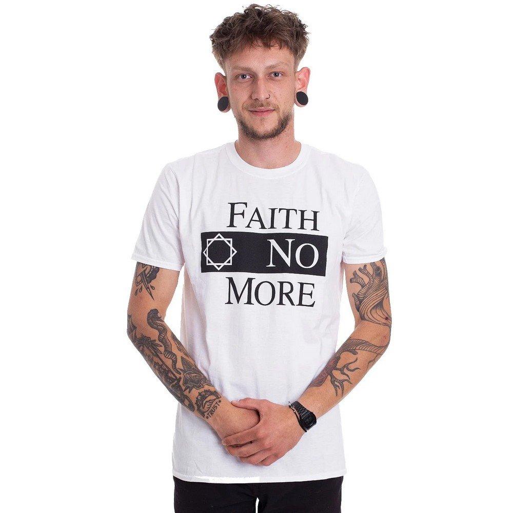 Faith No More - Classic V.2 TShirt, für Damen, Weiss, Größe S von Faith No More