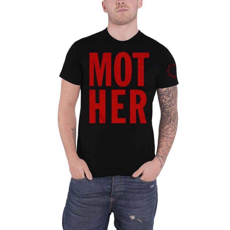 Mf Stacked Tshirt Damen Schwarz L von Faith No More