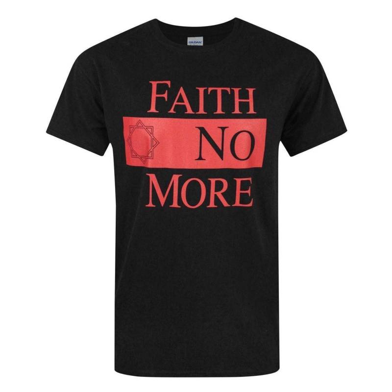 T-shirt Herren Schwarz S von Faith No More