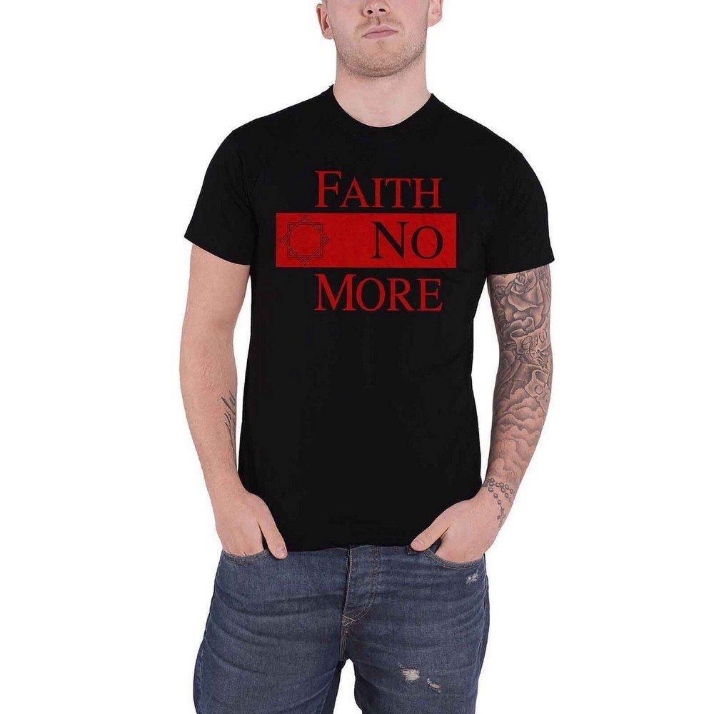 Tshirt Logo Damen Schwarz 3XL von Faith No More