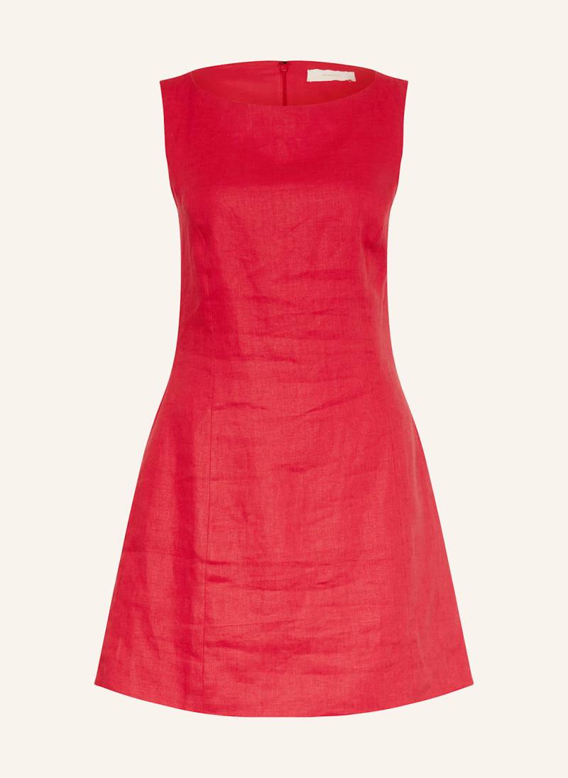 Faithfull The Brand Leinenkleid Lydie rot von Faithfull the Brand