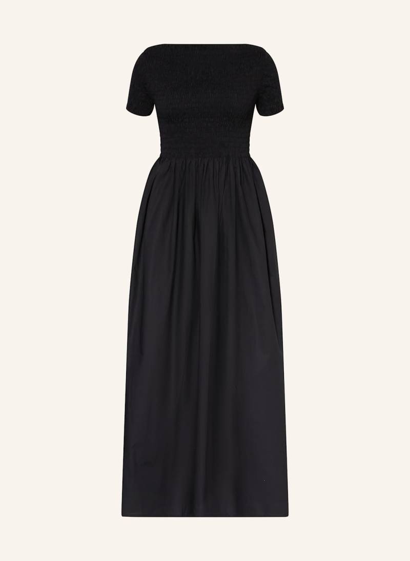 Faithfull The Brand Off-Shoulder-Kleid Deboni schwarz von Faithfull the Brand