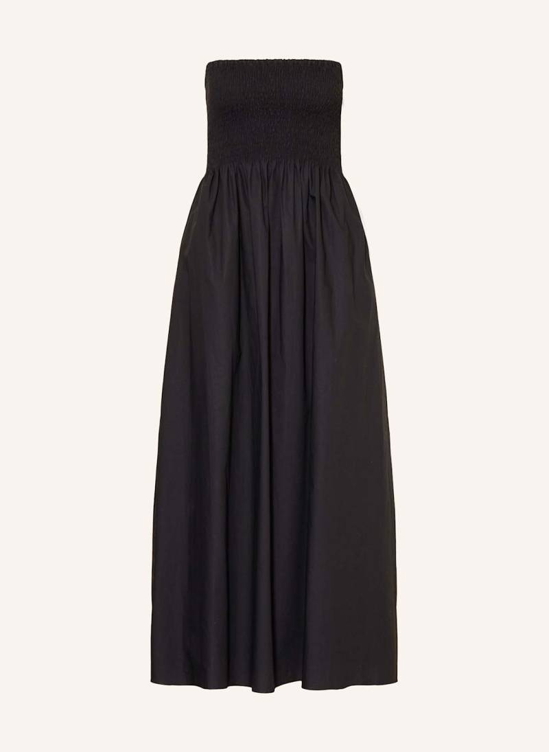 Faithfull The Brand Off-Shoulder-Kleid Jamie schwarz von Faithfull the Brand