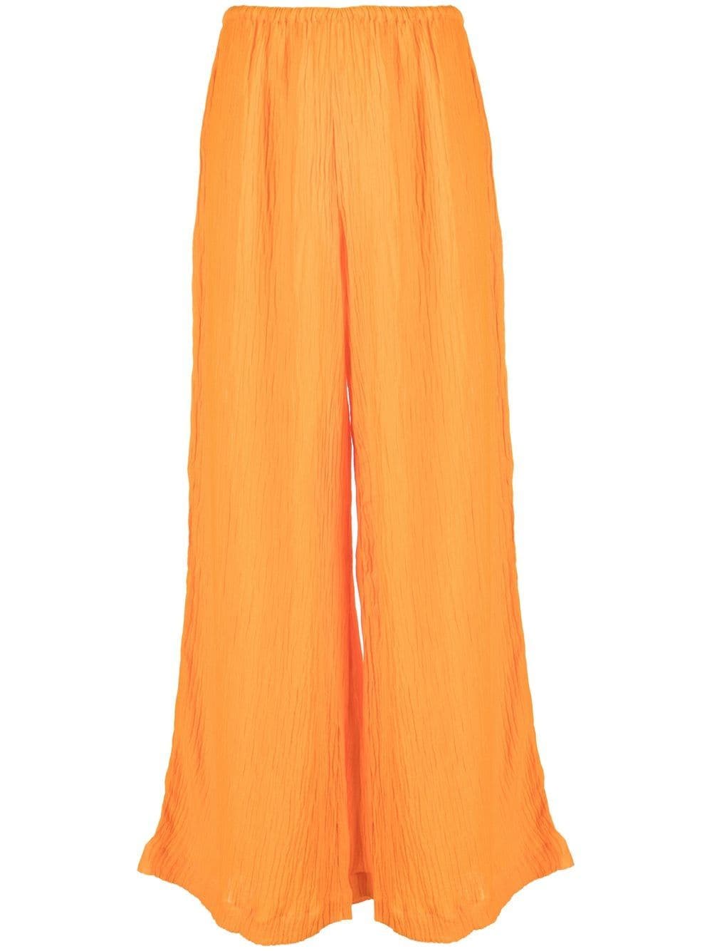 Faithfull the Brand Rupina wide-leg trousers - Orange von Faithfull the Brand