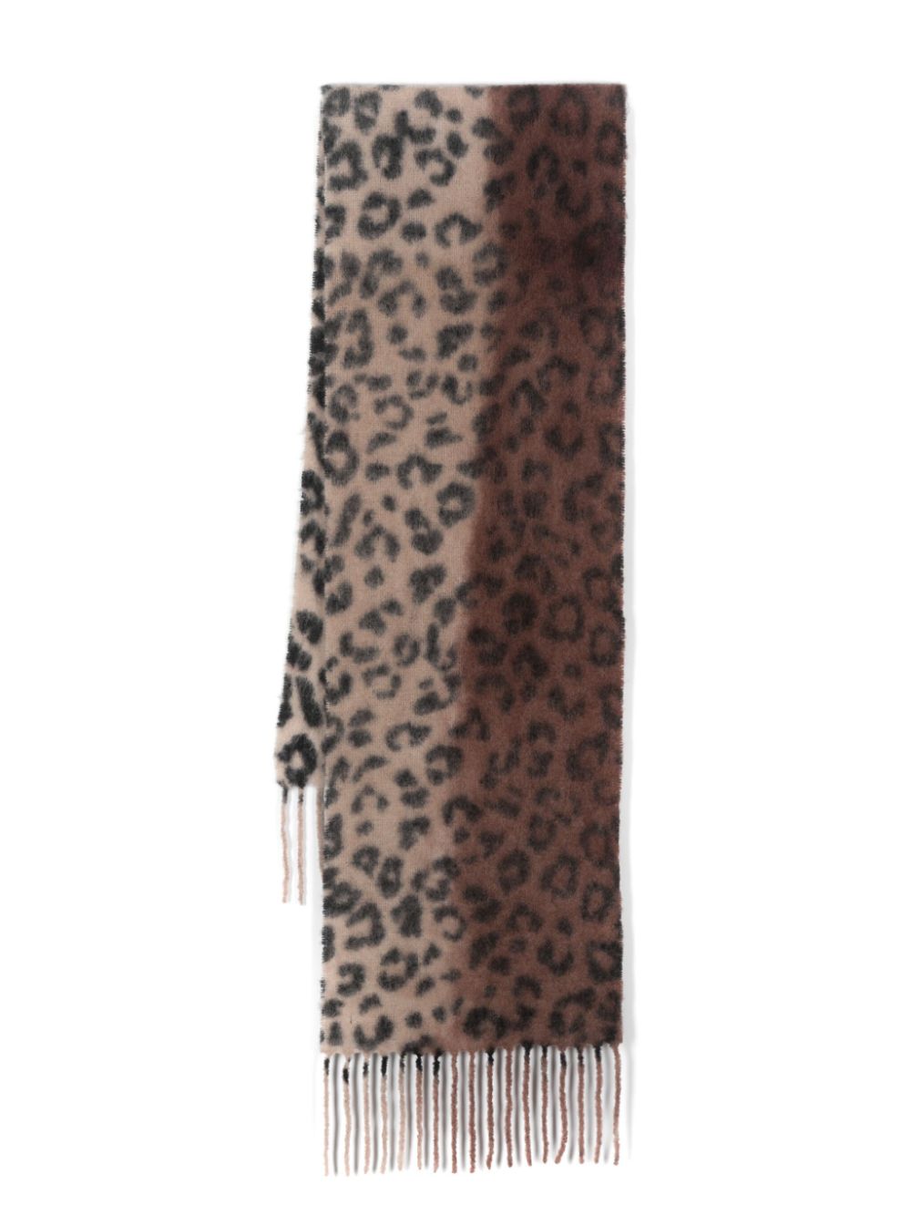 Faliero Sarti Flinstones scarf - Brown von Faliero Sarti