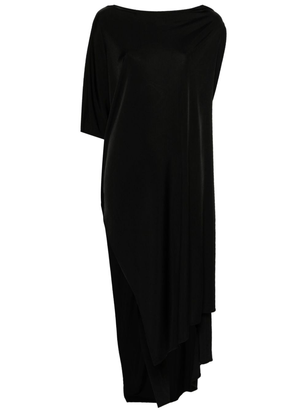 Faliero Sarti Guadalupe asymmetric beach dress - Black von Faliero Sarti