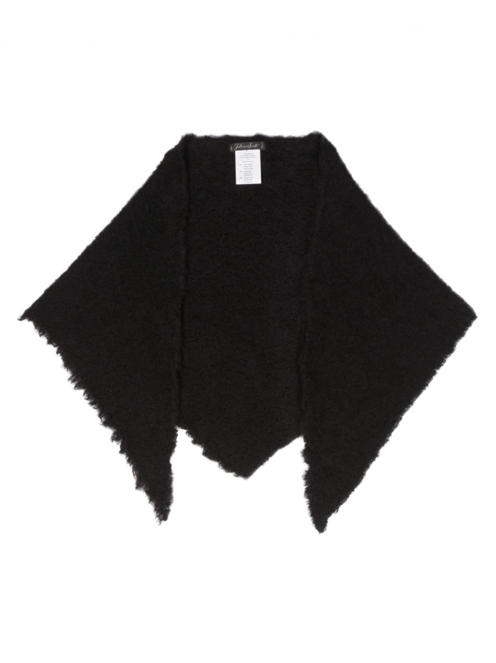 Faliero Sarti Kat frayed scarf - Black von Faliero Sarti