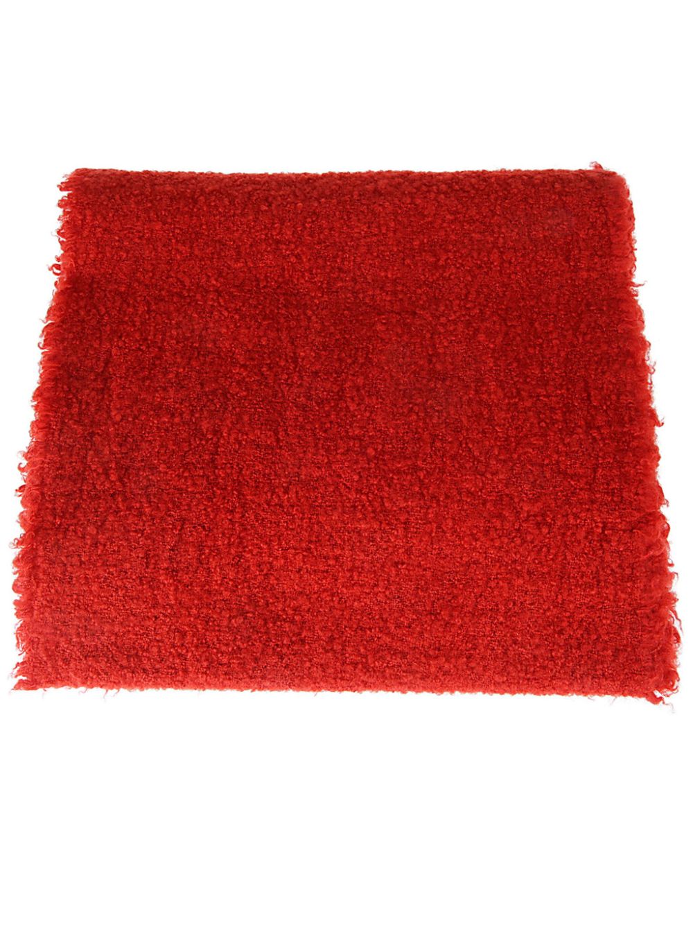 Faliero Sarti frayed scarf - Red von Faliero Sarti