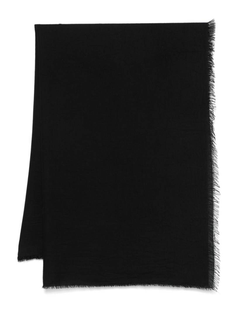 Faliero Sarti fringed scarf - Black von Faliero Sarti