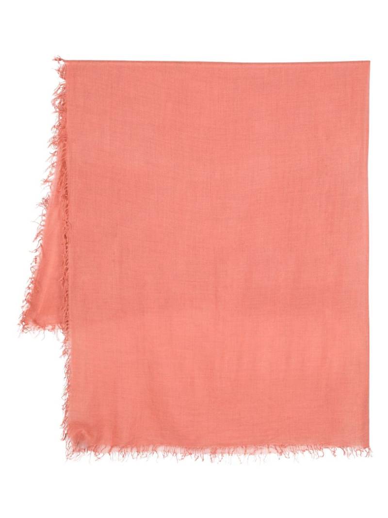 Faliero Sarti wraparound style cashmere-blend scarf - Pink von Faliero Sarti