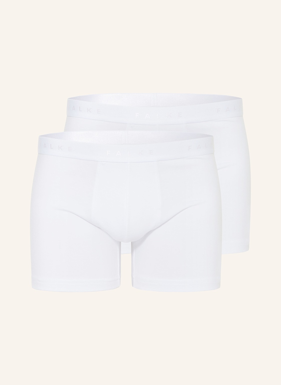 Falke 2er-Pack Boxershorts Daily Comfort weiss von Falke