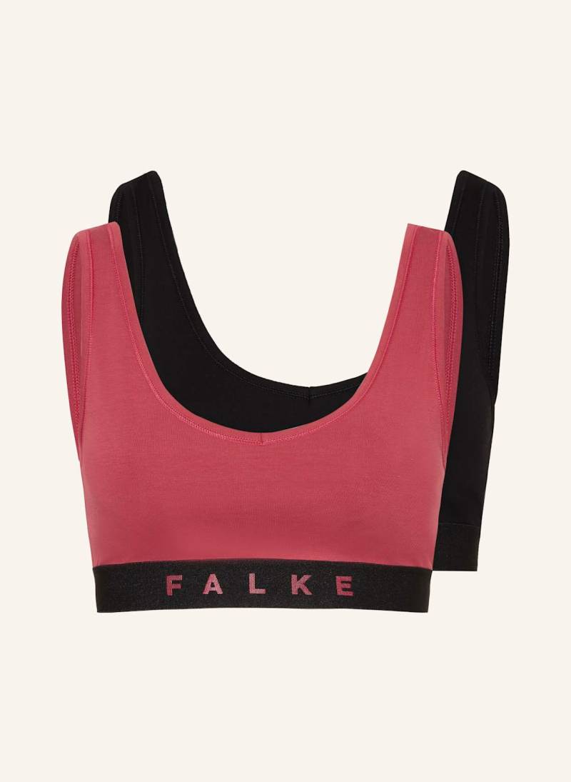 Falke 2er-Pack Bustier Daily Comfort pink von Falke