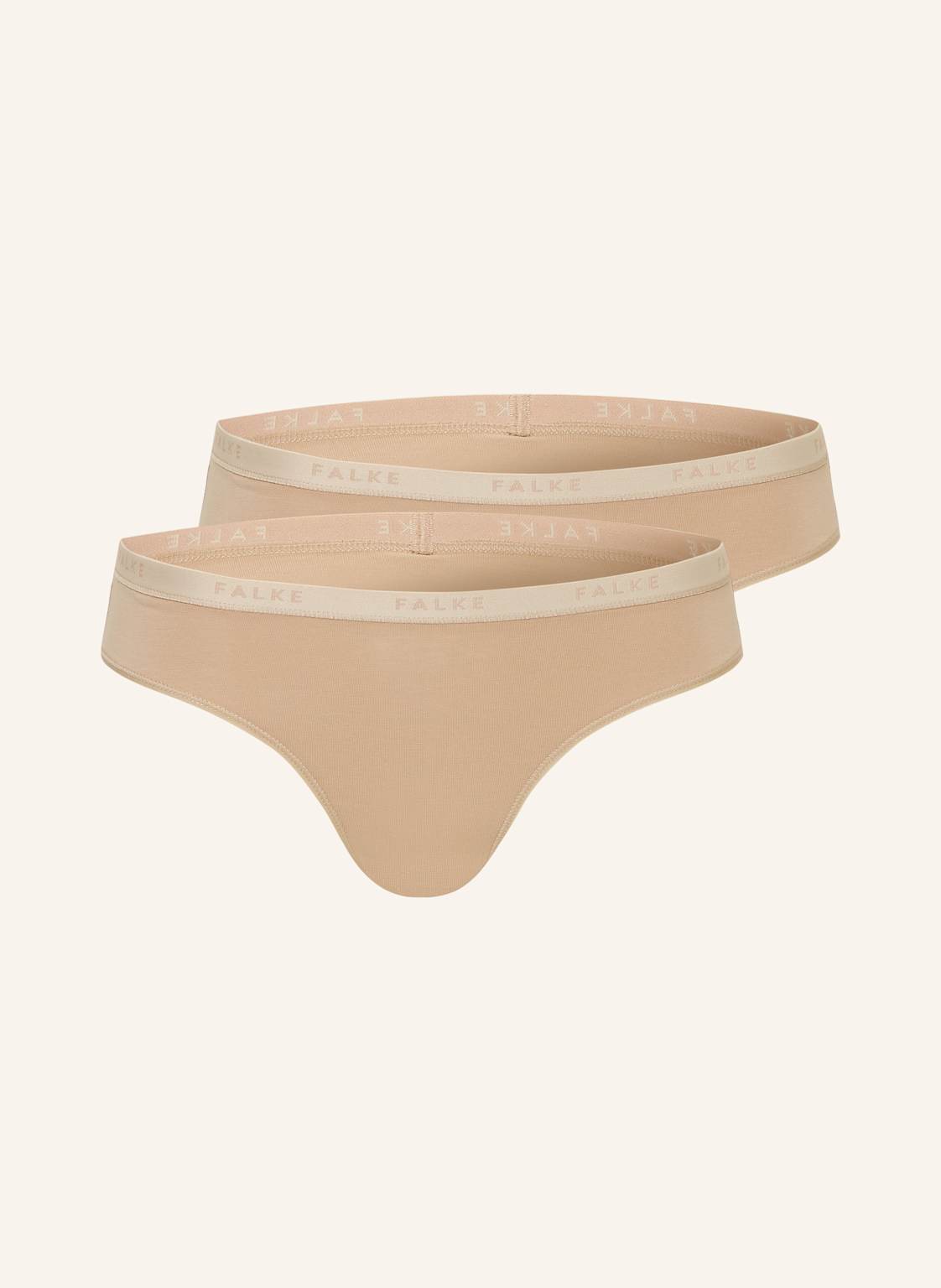Falke 2er-Pack Slips Daily Comfort braun Falke 2er-Pack Slips Daily Comfort braun von Falke
