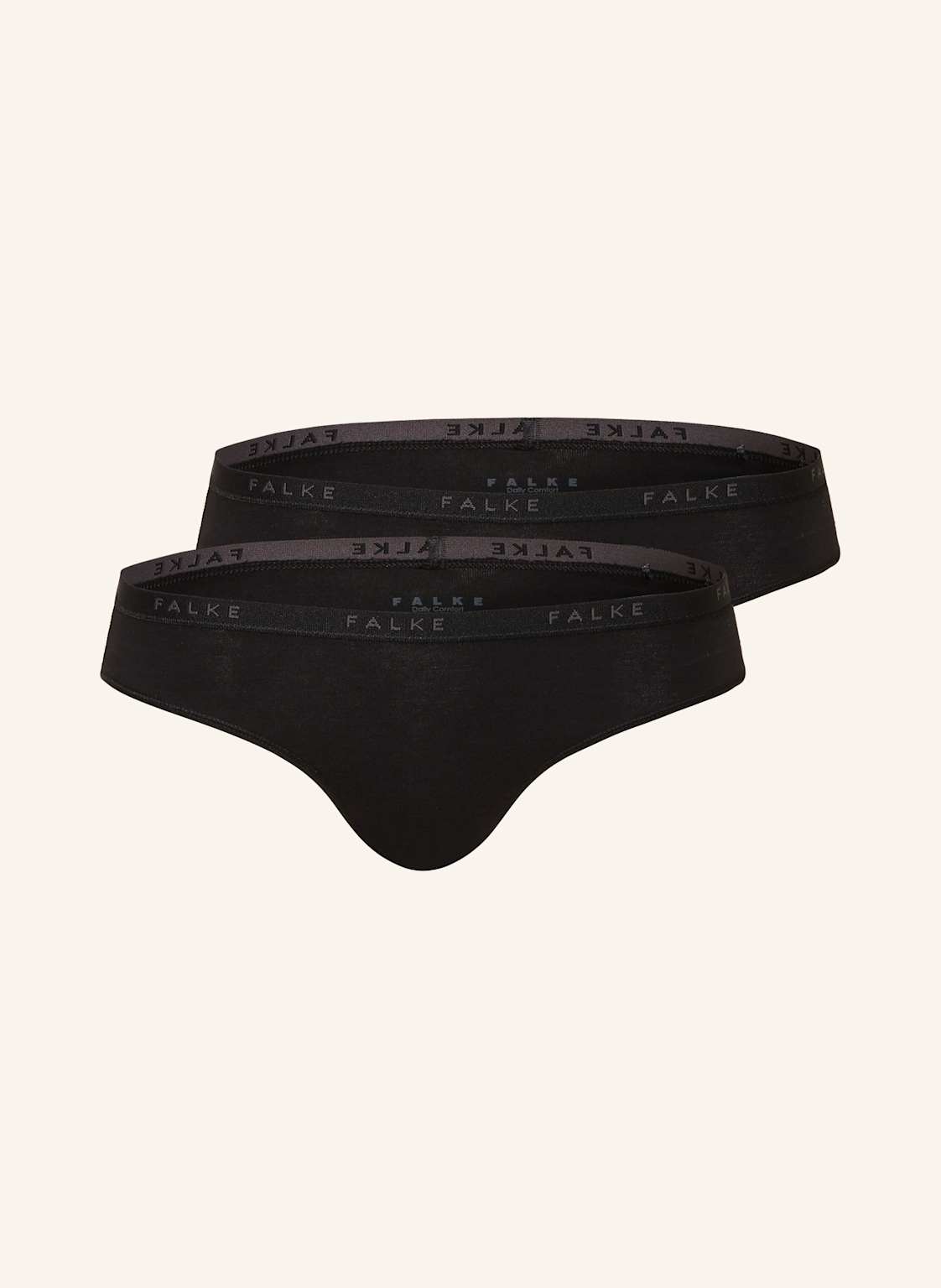 Falke 2er-Pack Slips Daily Comfort schwarz Falke 2er-Pack Slips Daily Comfort schwarz von Falke