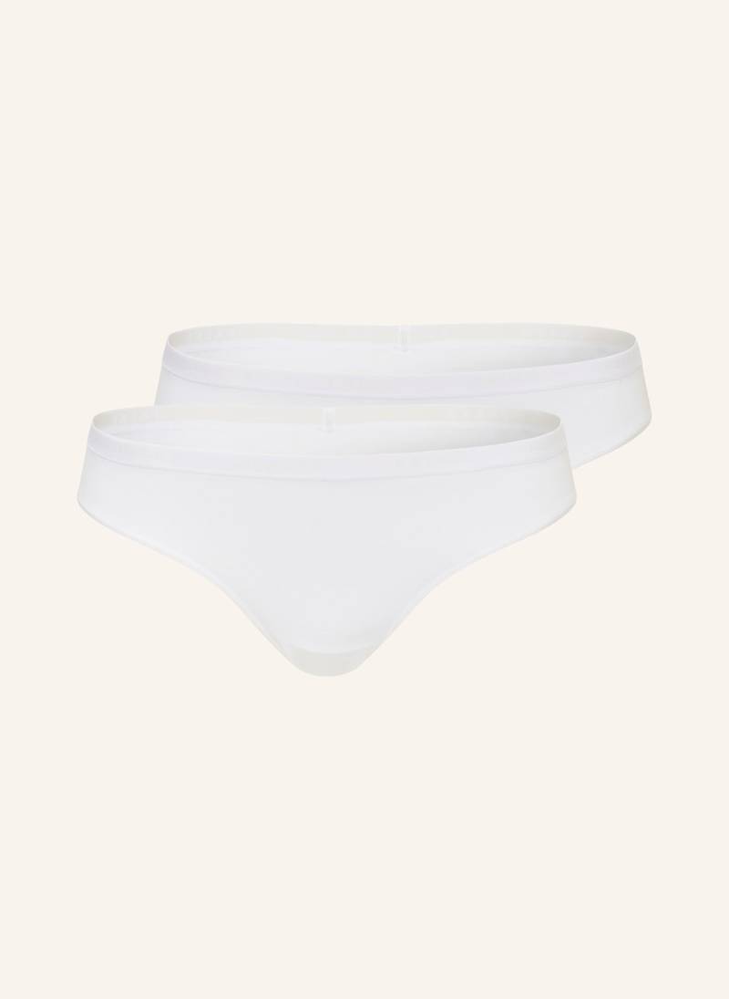 Falke 2er-Pack Slips Daily Comfort weiss von Falke
