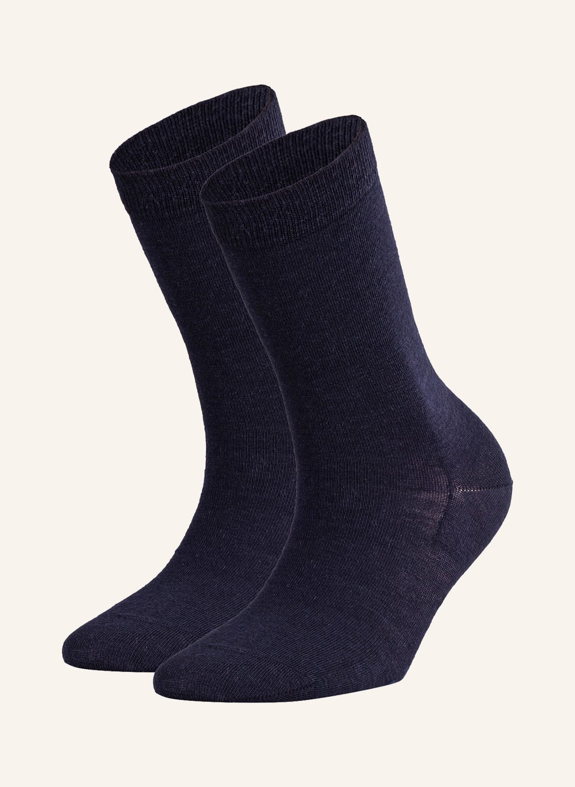 Falke 2er-Pack Socken Softmerino blau von Falke