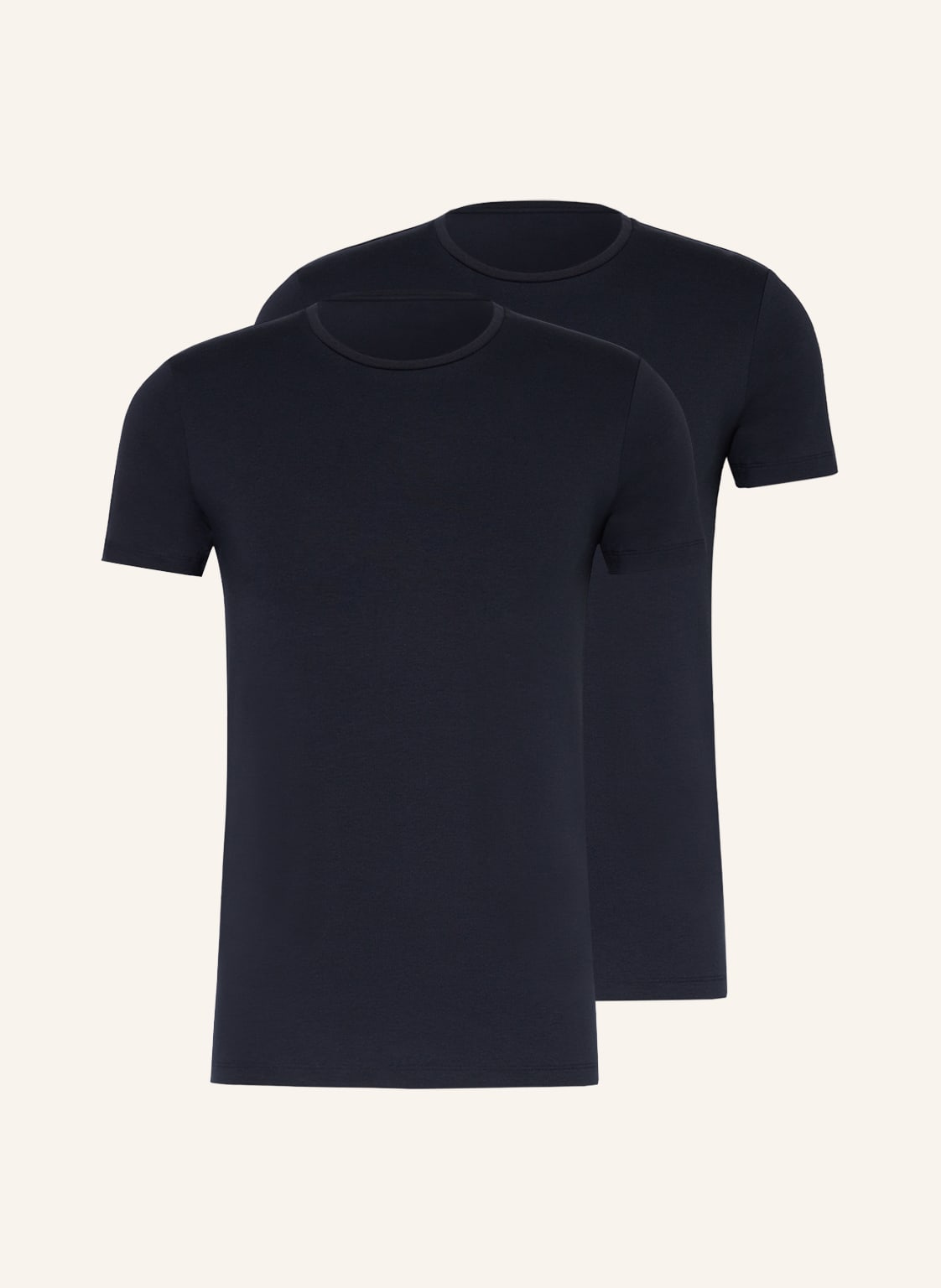 Falke 2er-Pack T-Shirts Daily Comfort blau Falke 2er-Pack T-Shirts Daily Comfort blau von Falke