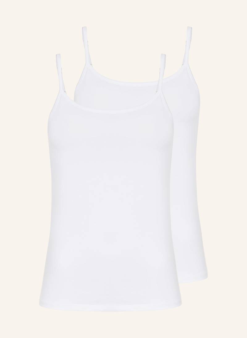 Falke 2er-Pack Tops Daily Comfort weiss von Falke
